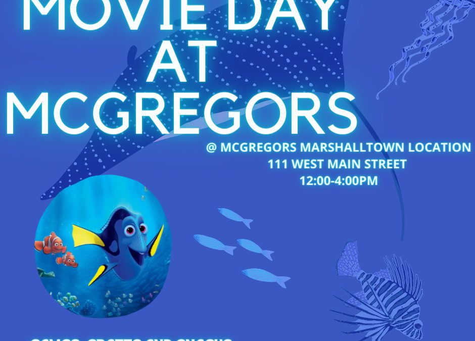 Movie Day for kids in Marshalltown!
