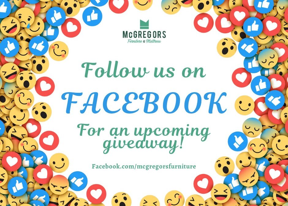 Follow Us On Facebook!