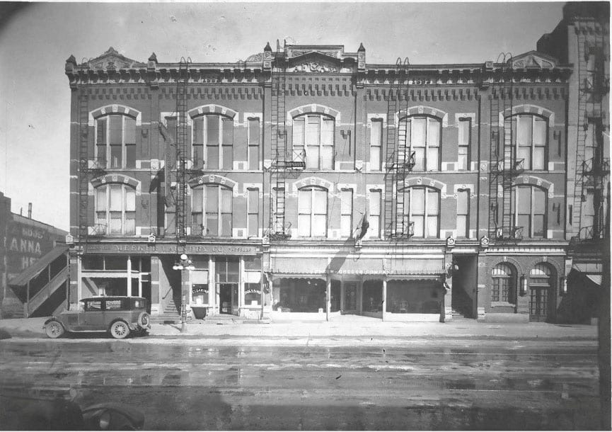 1928 McGregors Furniture Marshalltown building