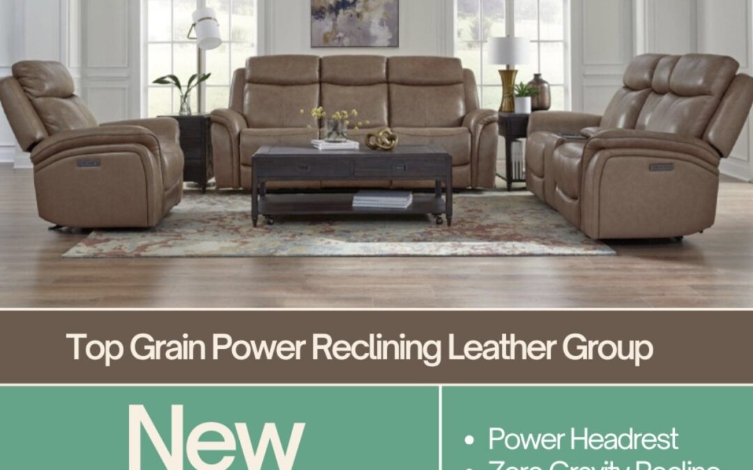 New Top Grain Leather At McGregors!