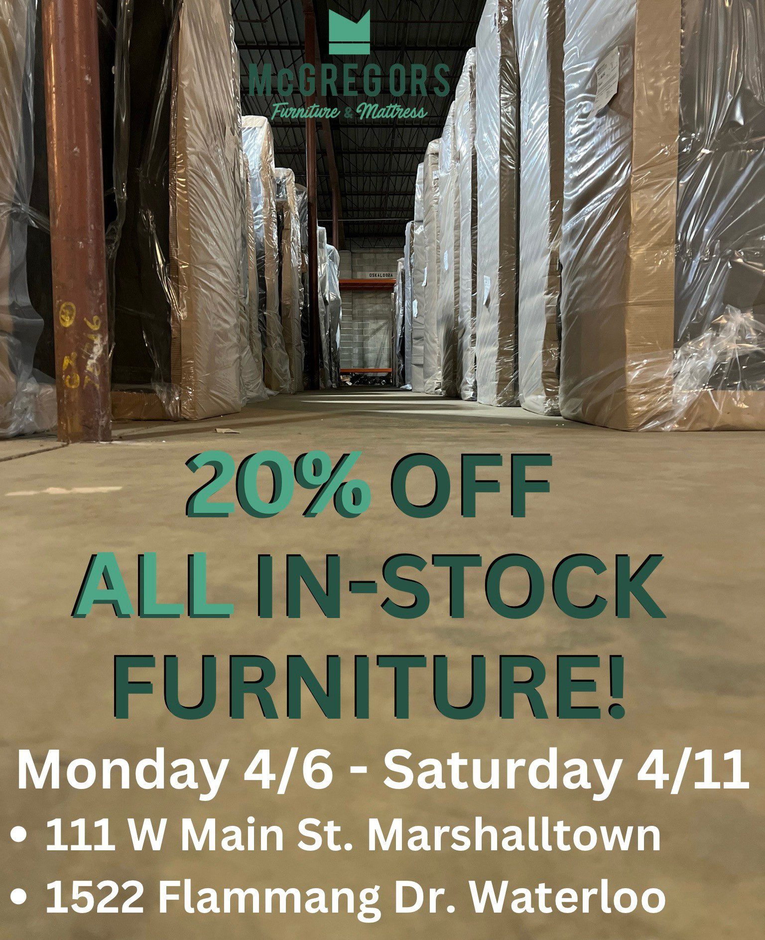 Spring Clearance Sale