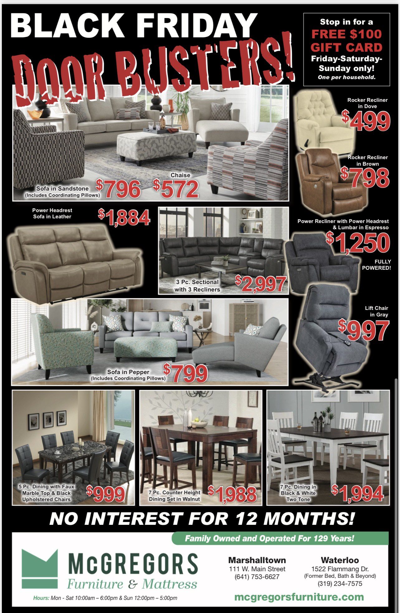 Spring Clearance Sale