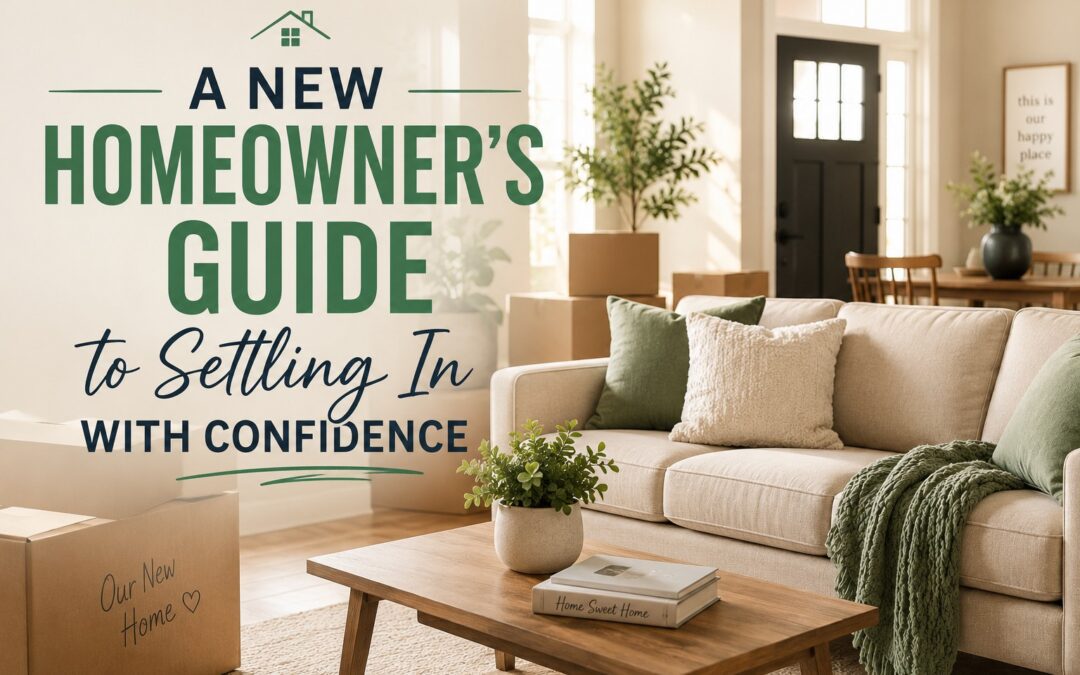 A New Homeowner’s Guide to Settling In With Confidence
