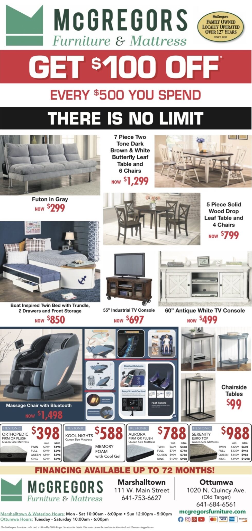Black Friday is in full effect! McGregors Furniture & Mattress
