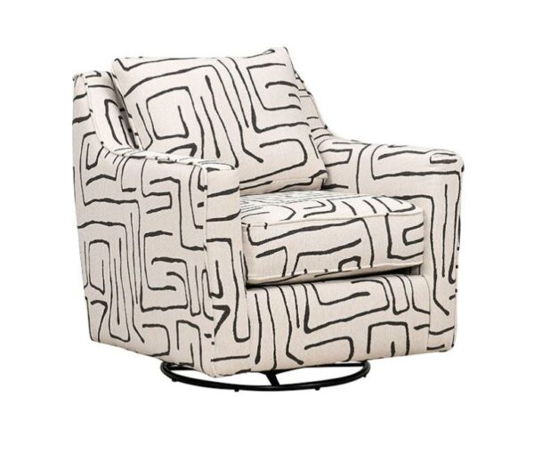 Fossil Ebony Swivel Glider