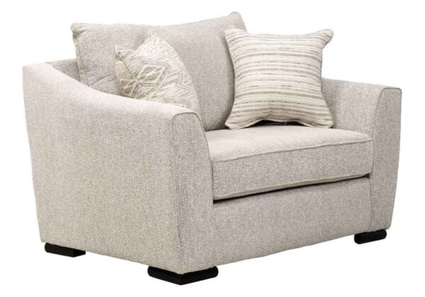 Stationary Chair & 1/2 Vibrant Vision Oatmeal - Image 2