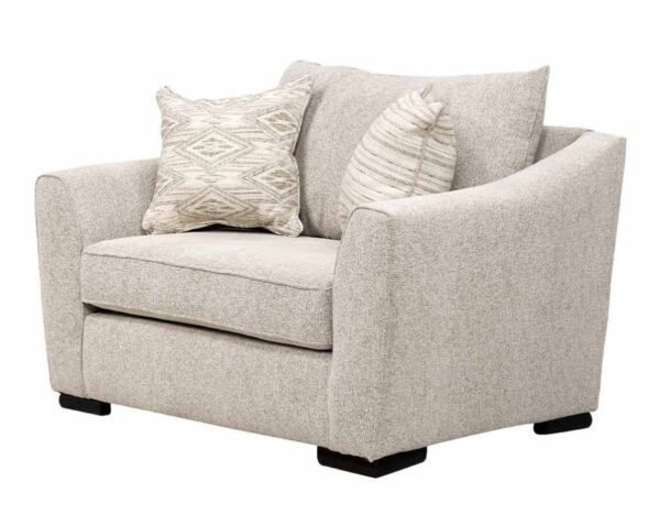 Stationary Chair & 1/2 Vibrant Vision Oatmeal - Image 8