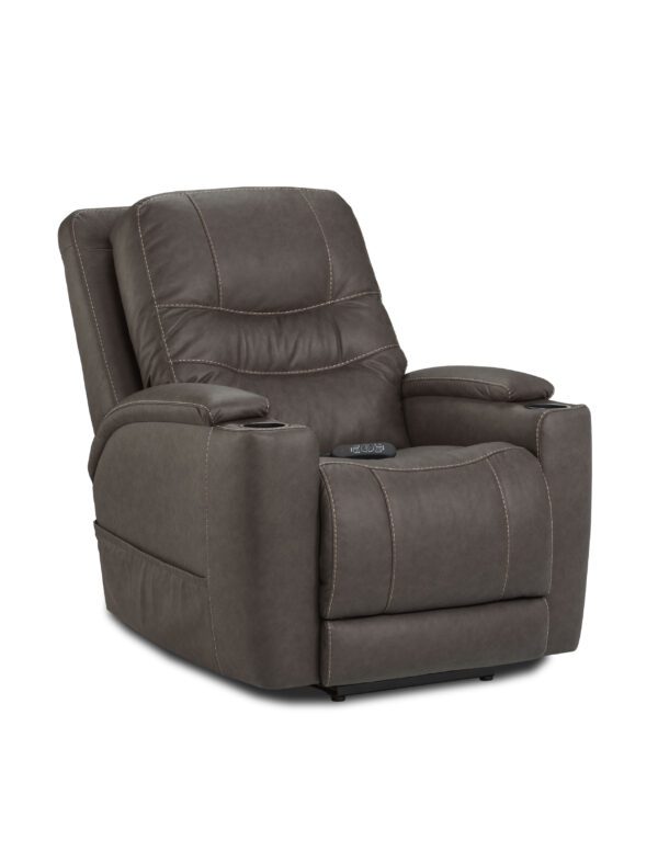 Turbo Espresso Power Recliner W/ Power Headrest, Lumbar, and Cup Holders