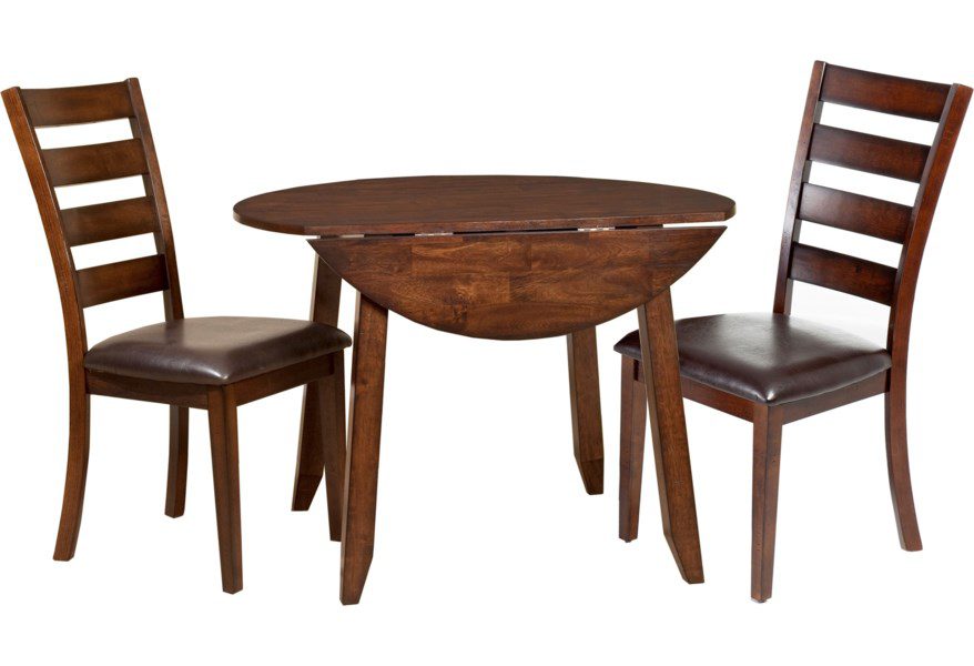 Kona Drop Leaf Table 42 & 2 Chairs