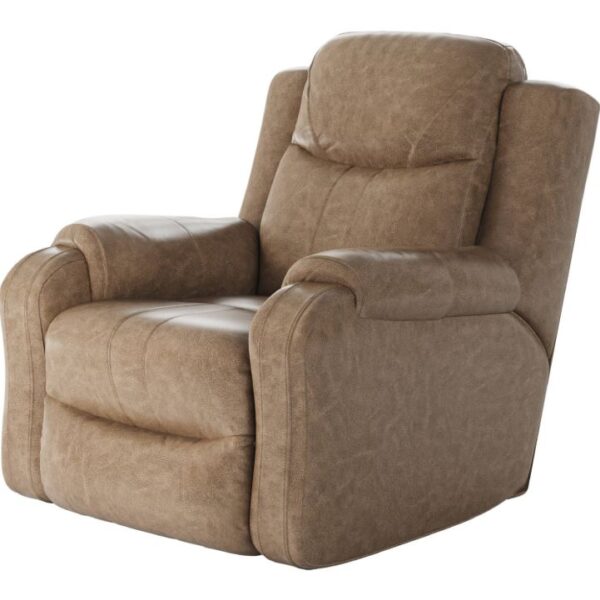 Marvel Manual Rocker Recliner in Tan