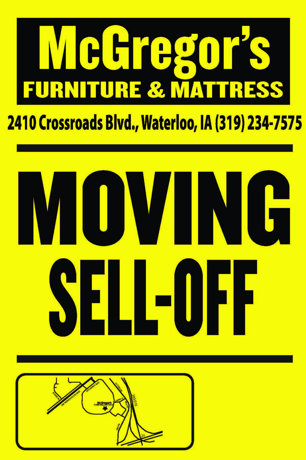 View Our Ad McGregors Furniture & Mattress